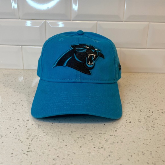 New Era Other - New Era 9TWENTY Carolina Panthers NFL Adjustable Strapback Hat Blue Dad Cap